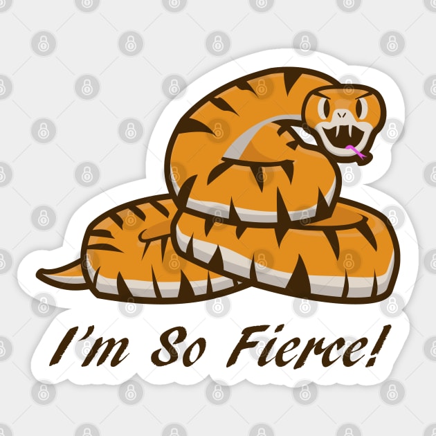 Fierce Sticker by Nightgong